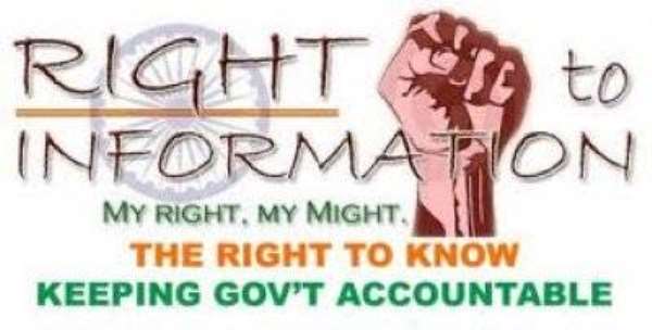 Right to Information Bill