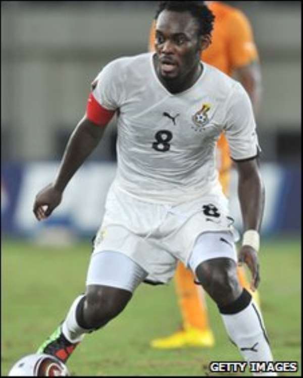Michael Essien has been ruled out of the Africa Cup of Nations