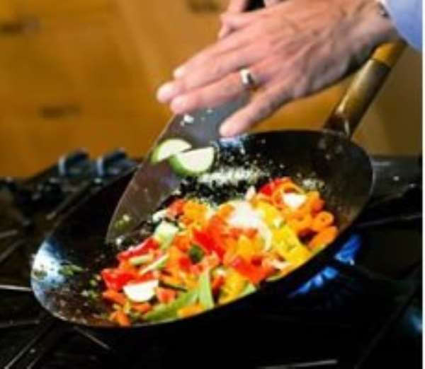 Nutritional value of fried vegetables