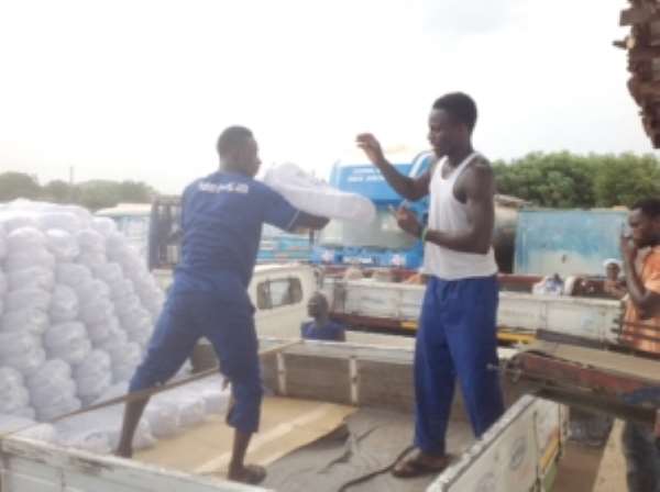 'Sachet water is 15 pesewas'