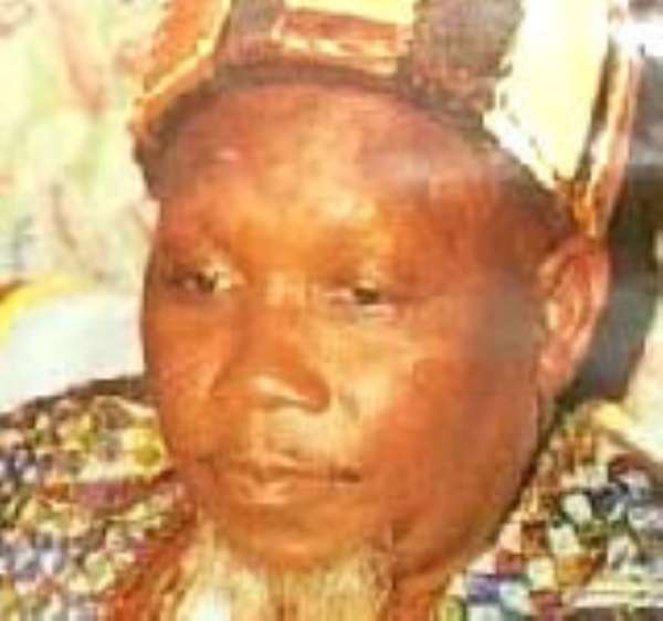 The Late Ya Na Yakubu Andani whose murder has created a bitter chieftaincy dispute between the Abudus and Andanis