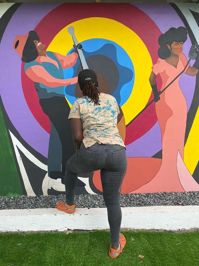 Ghana’s Top Female Painter Honored as “Most Outstanding Woman in