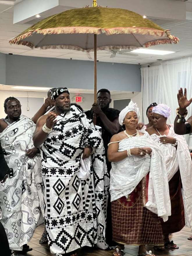 Nana Gyebi Ababio And The Obaahemaa And Other Traditional Leaders