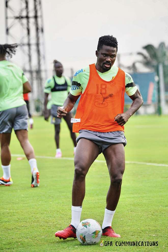 2023 AFCON: Mohammed Kudus Trains With Black Stars Teammates Ahead Of ...