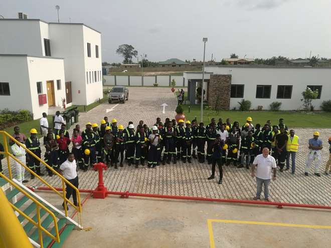 Rigworld Training Centre Hosts KNUST Petroleum Engineering Students