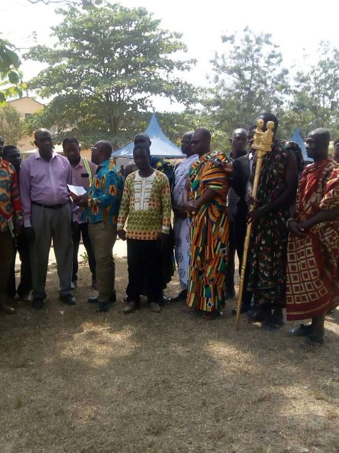 Prestea Huni-Valley DCE Cuts Sod For Two Projects In Prestea