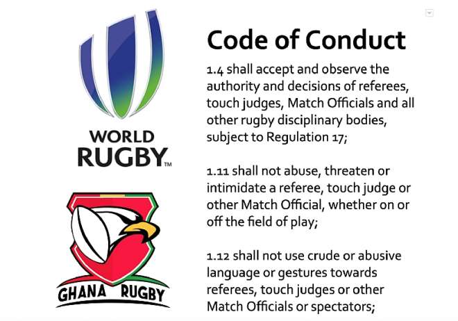 ghana-rugby-reminds-the-rugby-family-of-its-code-of-conduct-as-it