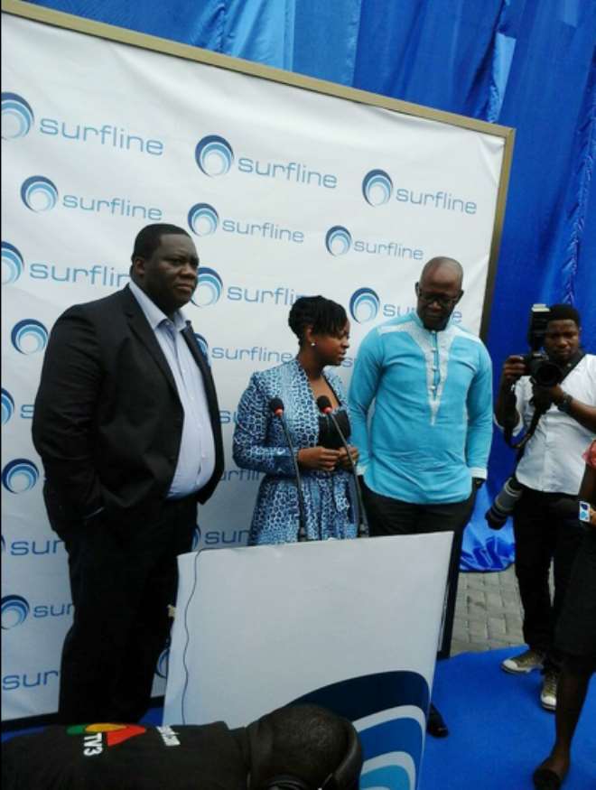 Surfline launches fastest internet service on ghana s first 4g lte network
