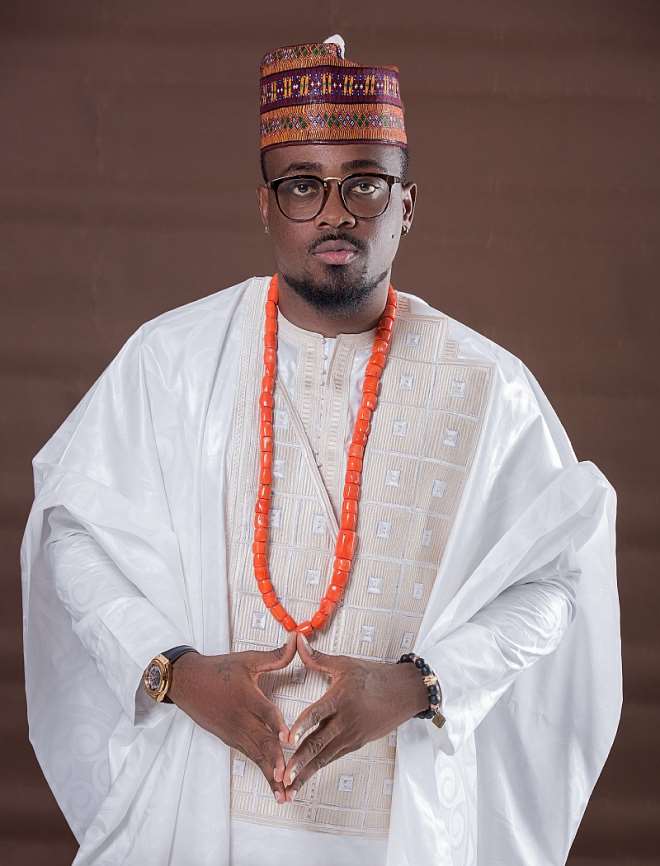 Actor TooSweet Annan Rocks Traditional Outfit Dressed Like An “Igwe” In ...