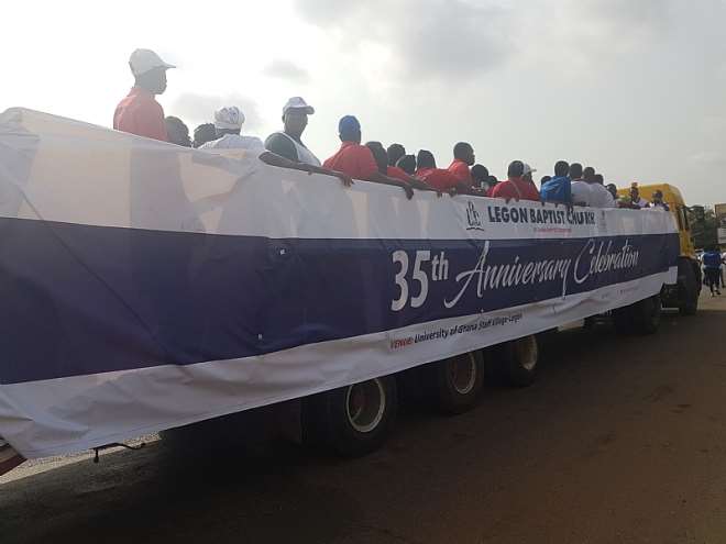 Legon Baptist Church Launches 35th Anniversary Celebration