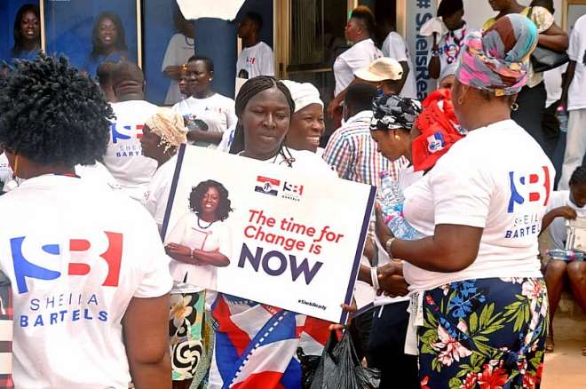 NPP Primaries: Sheila Bartels Files Nomination To Contest Ablekuma ...