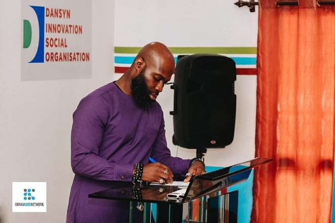 The Chairmant of Ghana Hub Josiah Eyson