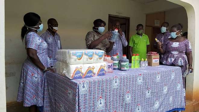 COVID-19: GNAT Donates Medical Items To Goaso Govt Hospital