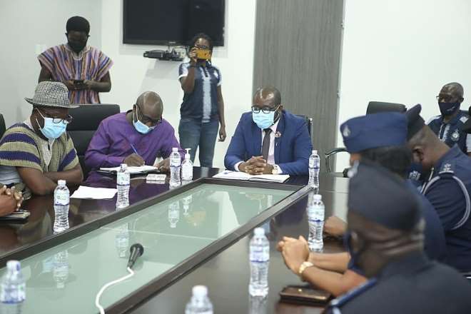 PICTURES: Director General Of Welfare Of The Ghana Police Service ...