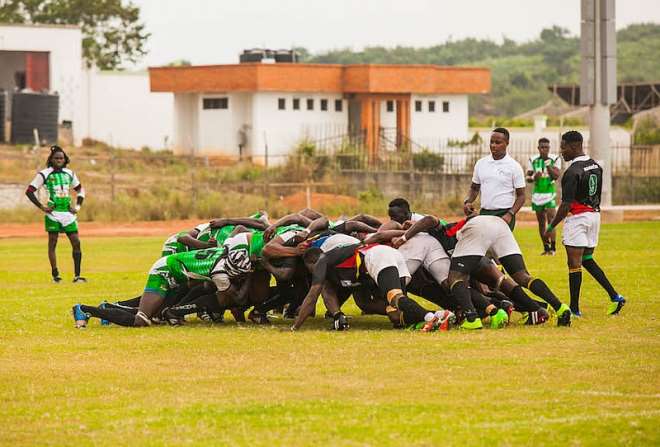 W3 Match Referee Mathias Bvepfepfe (zimbabwe) Looks On As Ghana And Nigeria Forms A Scrum During The Inaugural Ghana-nigeria Rugby Presidents' Cup.jpeg
