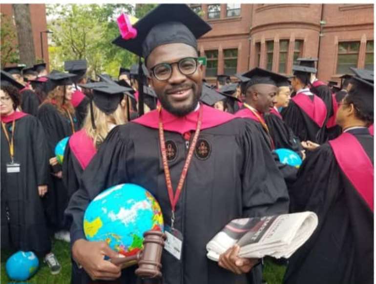 Mac's graduation from Harvard University