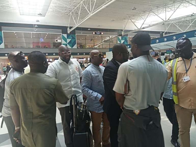 CAF U-23 AFCON: Ghana Depart For Egypt [PHOTOS]