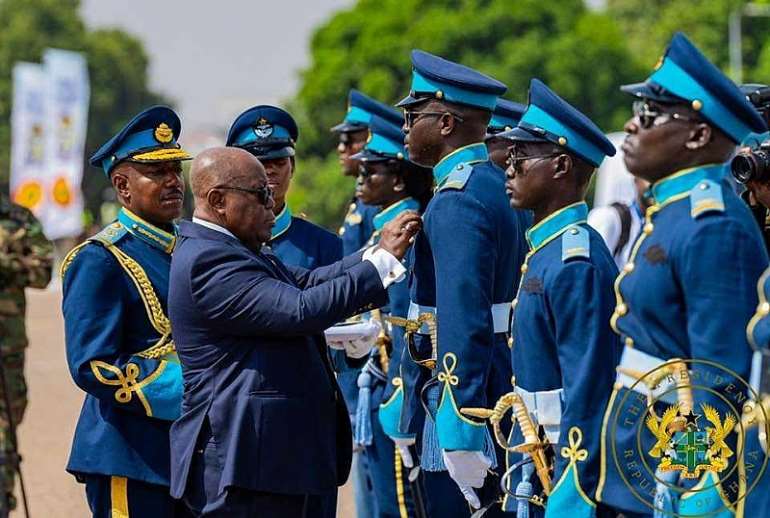 Akufo Addo Urges Ghana Air Force To Maintain Collaboration Efficiency