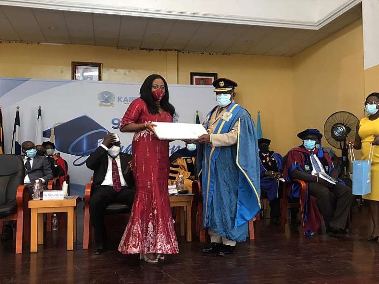 KAIPTC shows appreciation to Mrs. Patricia Obo-Nai