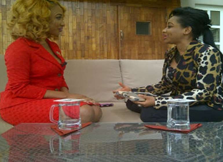 Tonto Dikeh with Princess Halliday