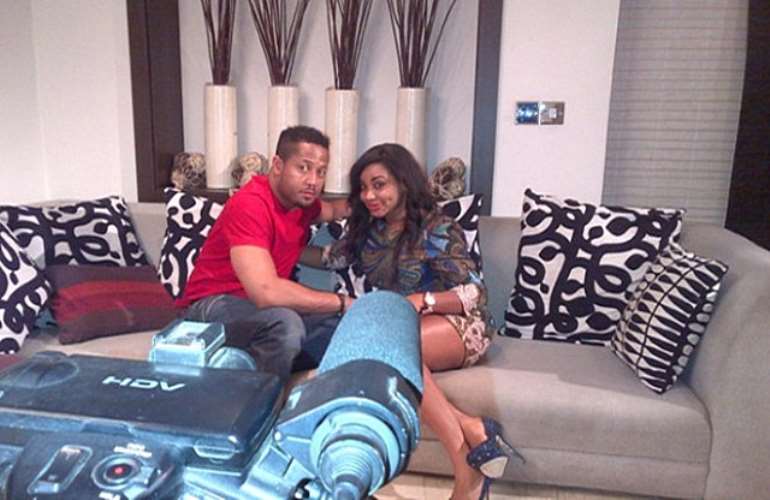 Tonto Dikeh with Princess Halliday