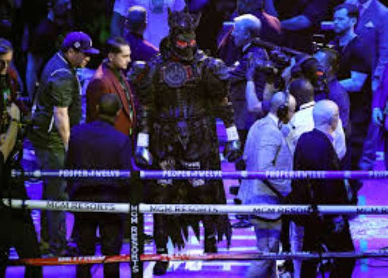 Deontay Wilder ring attire