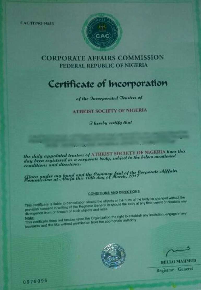3202017121752 excitementasnigerianatheistsformallyregistertheirorganizationatheistsocietyofnigeriamanyrushtobecomemembers