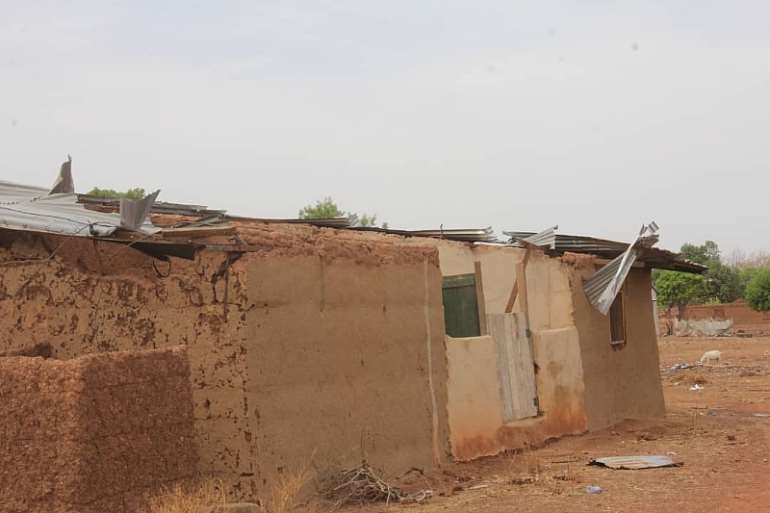 Zebilla MP visits Kusanaba SHS after rainstorm disaster