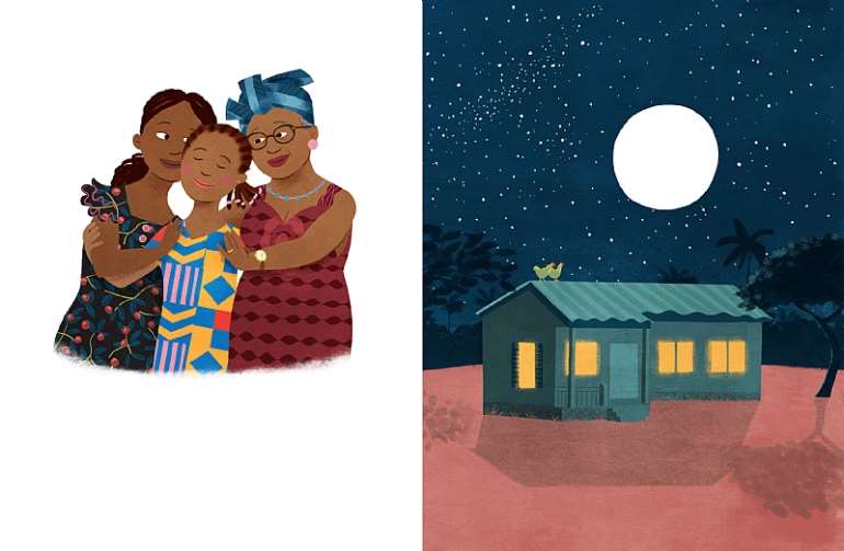 510201845341 3 images from inside the award winning book grandmas list