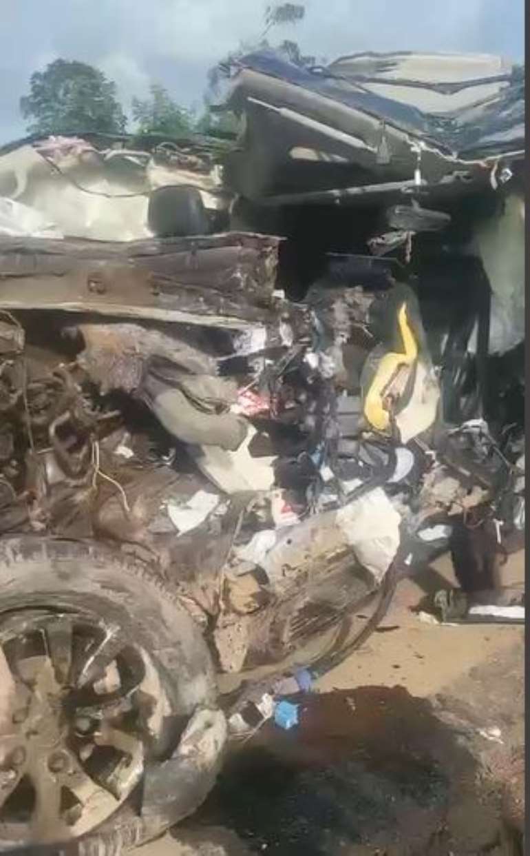 Akufo-Addo's convoy in fatal crash