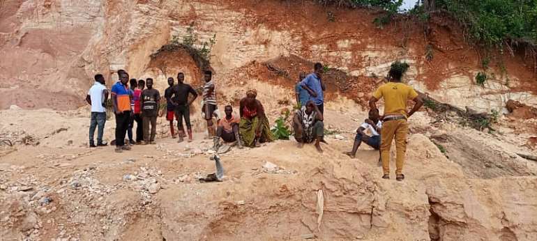 C/R: 3 killed in Bremang galamsey pit collapse; 15 others trapped