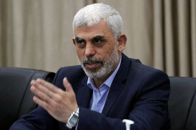Hamas Gaza leader Yahya Sinwar feels the heat. Credit: AP
