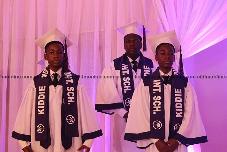 Kiddie Kollege graduates first batch of JHS pupils