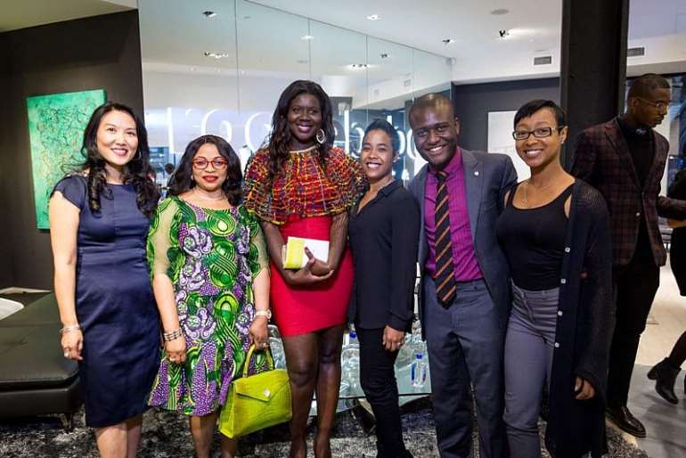 NYC launch of the AFF with Africa's Richest Woman, Folorunsho Alakija & Roberta Annan