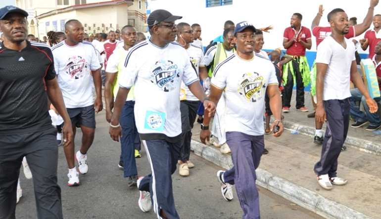 7 pastor otabil leading participants during last years life walk in accra