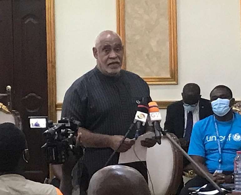UN Resident Coordinator in Ghana Charles Abani