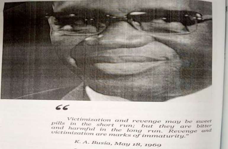 credit K. A. Busia &ndash; Symbol of Democracy &ndash; Anana Agyei