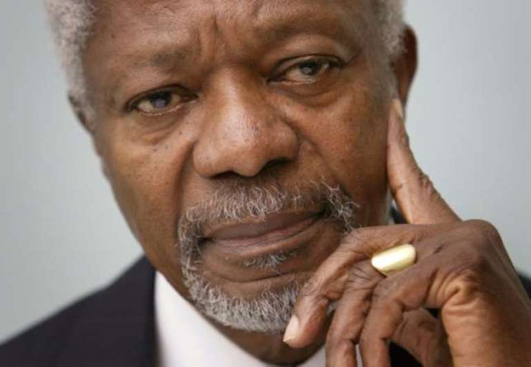 Kofi Annan was the first UN chief from sub-Saharan Africa (AFP/File)