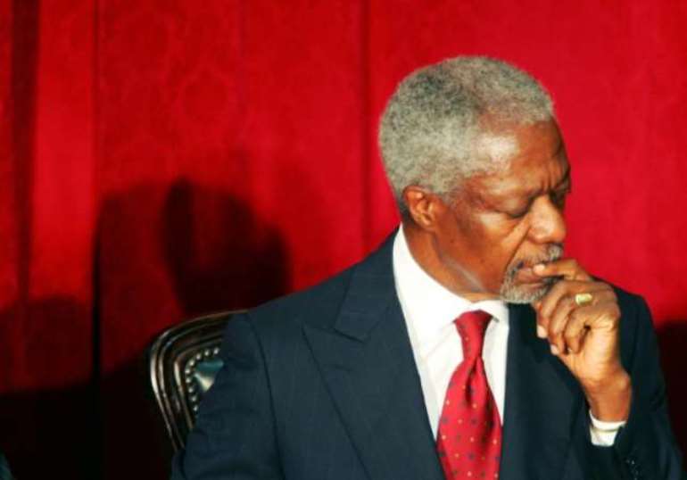 Kofi Annan was the first sub-Saharan African to be Secretary General of the United Nations (AFP/File)