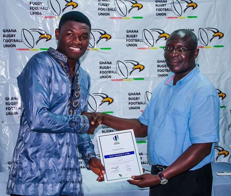 Rugby Updates: World Rugby Coaching Certificates Awarded In Accra