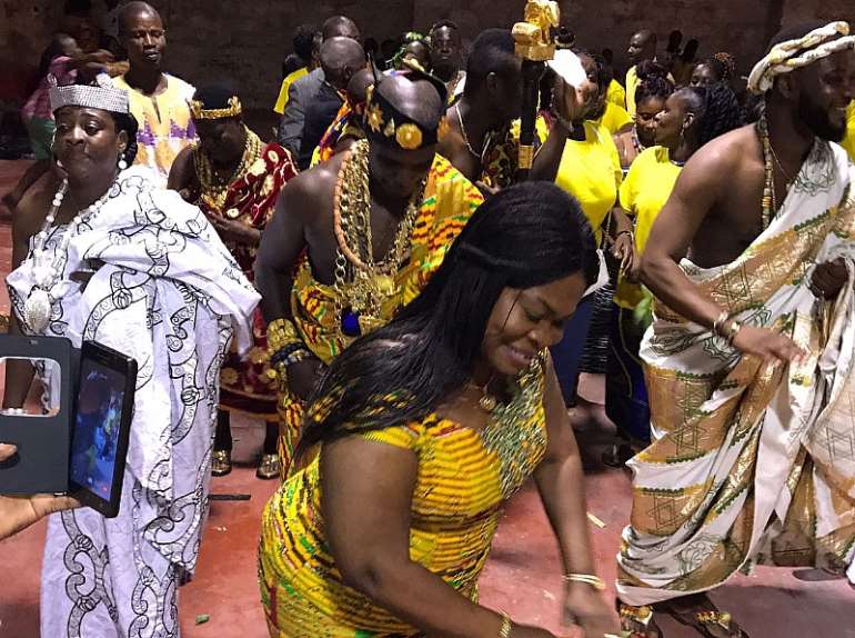 Chiefs And Queenmothers Of Nzemaland Storm Italy For Kundum Festival