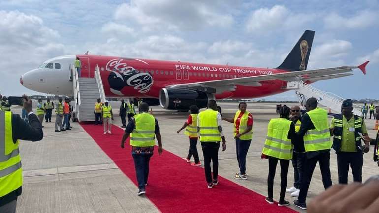 FIFA World Cup arrives in Ghana for two Day Tour