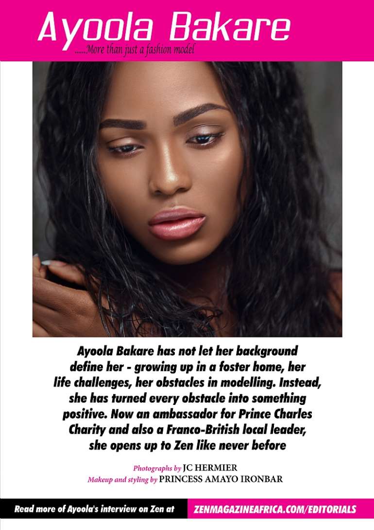 More Than Just a Fashion Model!! Read Ayoola Bakare’s Moving Interview ...