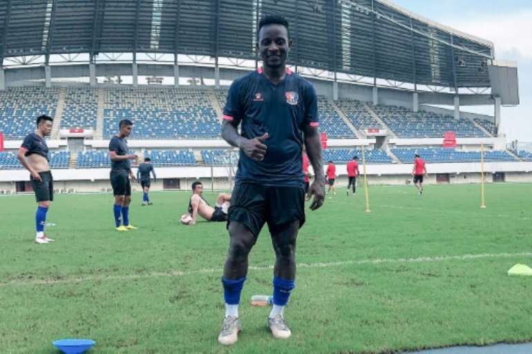 Tobi Junior has landed a deal with Chinas Jiangxi Liansheng.  By Handout (Courtesy of Tobi Junior/AFP)