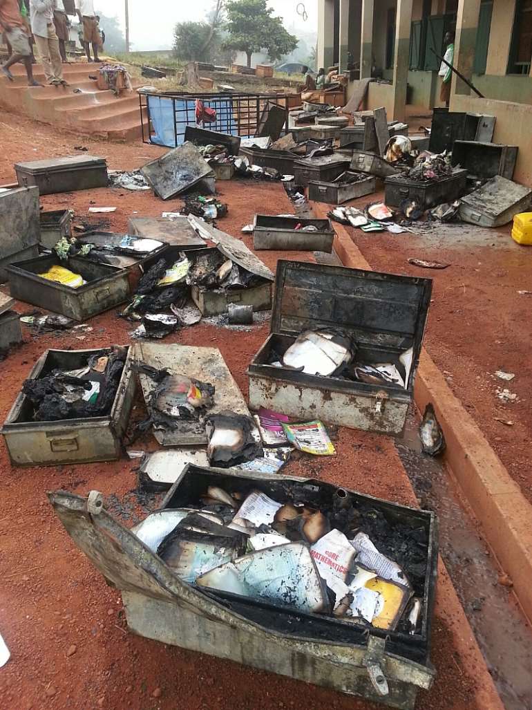 Burnt books