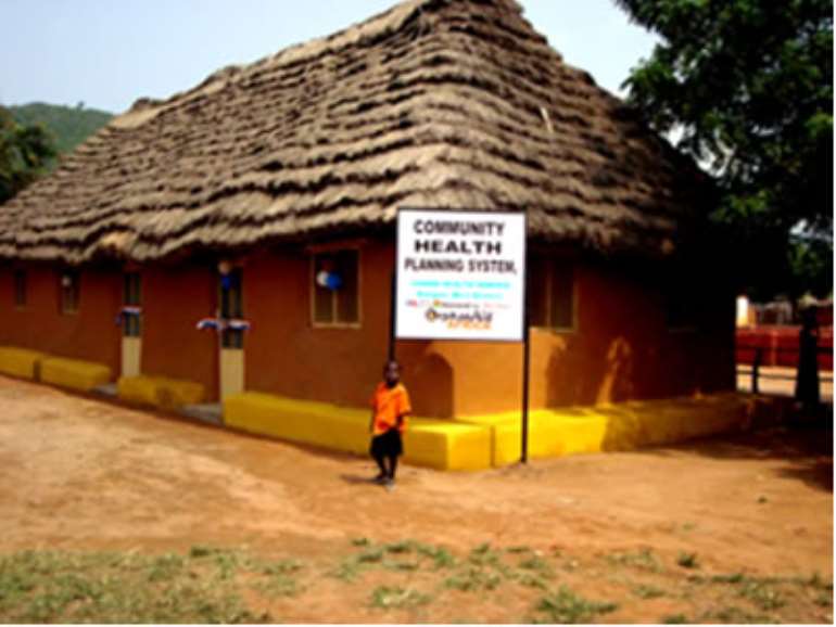 The new Health Facility at Ahienya
