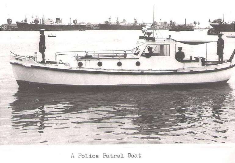 Gold Coast Marine Police Patrol on duty
