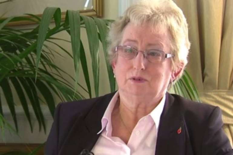 Victim: Katherine Clark travelled to Ghana to give evidence