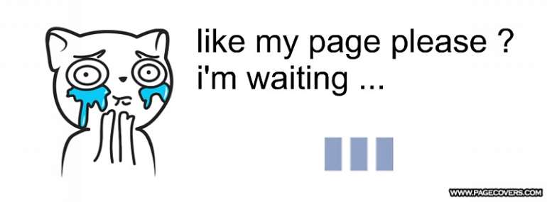 like my page please