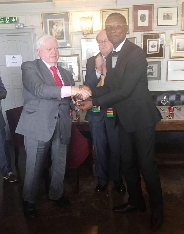 mayor with cllr john fahy deputy leader of the house